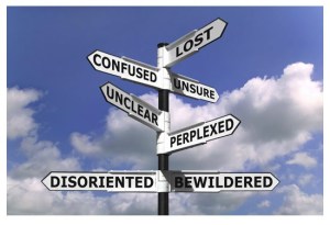 lost-confused-unsure-unclear-perplexed-disoriented-bewildered-signs